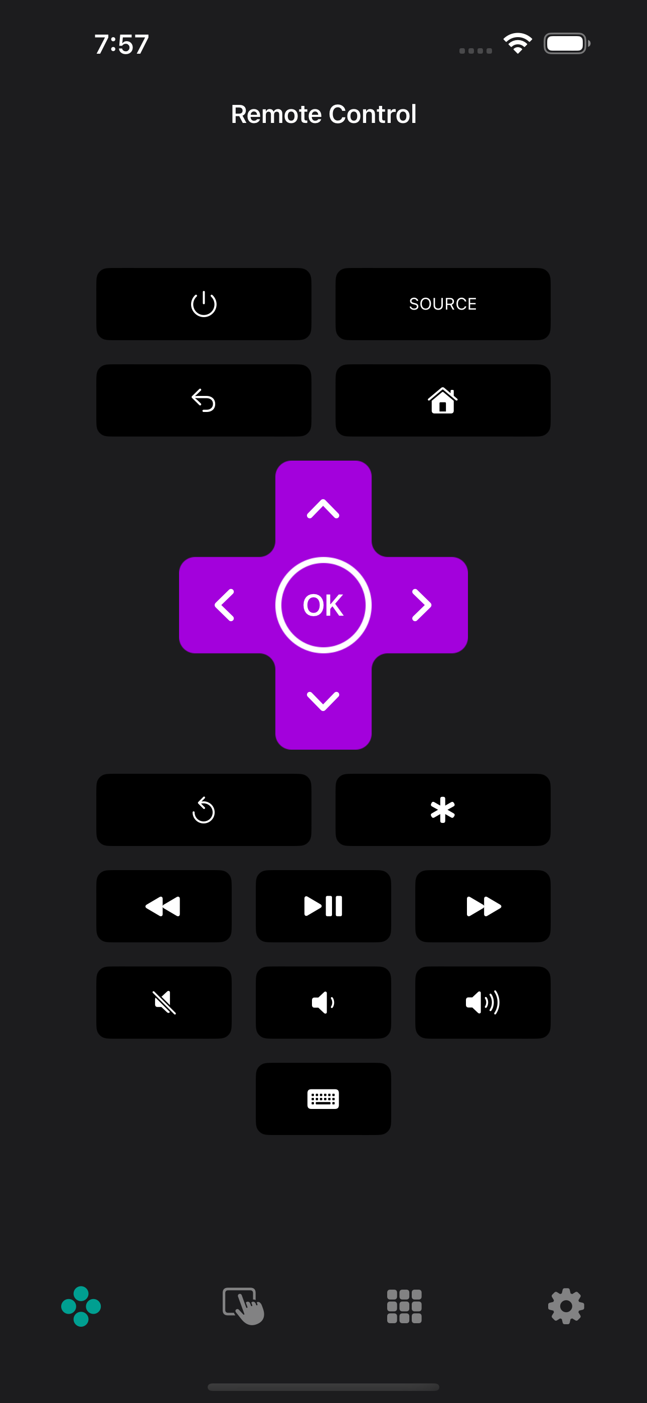 Tapr app screen